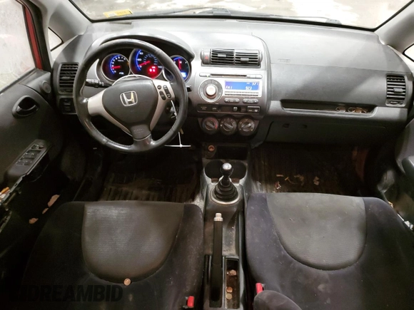 2007 Honda Fit Sport with VIN JHMGD376X7S034491, listed as a Copart auction lot 88989655 with 184,022 mi miles and Non Repairable. Bid and sale history available at carsss.com. Image 8.
