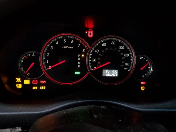 2008 Subaru Legacy (Natl) Ltd with VIN 4S3BL626X87211732, listed as a Copart auction lot 51479845 with 186,267 mi miles and Salvage Title. Bid and sale history available at carsss.com. Image 9.