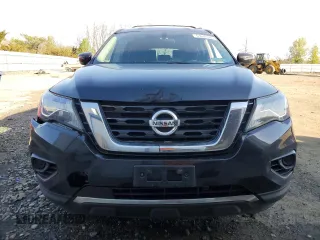 2019 Nissan Pathfinder S with VIN 5N1DR2MM5KC593108, listed as a Copart auction lot 53048995 with 104,517 mi miles and Salvage title. Bid and sale history available at DreamBid. Image 5.