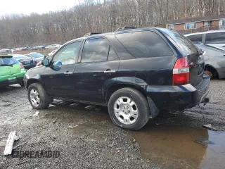 2001 Acura MDX with VIN 2HNYD18271H524448, listed as a Copart auction lot 84850514 with 0 mi miles and Salvage Title. Bid and sale history available at carsss.com. Image 2.