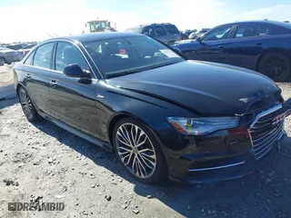 2016 Audi A6 3.0T Premium Plus with VIN WAUFGAFCXGN003236, listed as a IAAI auction lot 41607189 with 92,326 mi miles. Bid and sale history available at carsss.com. Image 1.