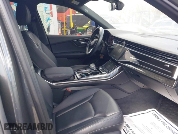 2020 Audi Q7 Premium with VIN WA1AXAF72LD011535, listed as a IAAI auction lot 41554635 with 48,970 mi miles. Bid and sale history available at carsss.com. Image 5.