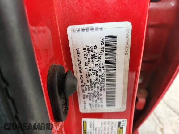 2004 Pontiac Vibe with VIN 5Y2SL64864Z437425, listed as a Copart auction lot 58072795 with 231,569 mi miles and Salvage title. Bid and sale history available at DreamBid. Image 12.