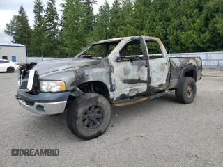 2005 Dodge 2500 SLT z VIN 3D7KS28D45G901578, wystawiony jako Copart lot #57863065 z przebiegiem Nie podano mil oraz Szkoda całkowita • Salvage title. Historia ofert i sprzedaży dostępna na DreamBid. Obrazek 1.