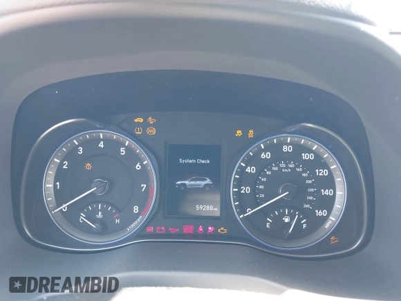 2019 Hyundai Kona SEL with VIN KM8K62AA9KU282916, listed as a IAAI auction lot 42086109 with 59,288 mi miles. Bid and sale history available at carsss.com. Image 7.