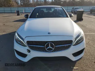 2017 Mercedes-Benz C 43 AMG with VIN 55SWF6EB3HU192418, listed as a Copart auction lot 45263235 with 117,738 mi miles and Salvage Title. Bid and sale history available at DreamBid. Image 5.