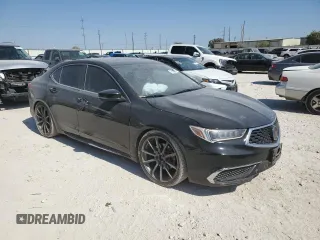 2018 Acura TLX w/Technology Pkg with VIN 19UUB2F50JA004735, listed as a Copart auction lot 75613964 with 104,890 mi miles and Clean Title. Bid and sale history available at carsss.com. Image 4.