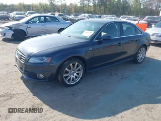 2012 Audi A4 2.0T Premium Plus with VIN WAUFFAFLXCN018302, listed as a IAAI auction lot 42012769 with 154,522 mi miles. Bid and sale history available at carsss.com. Image 2.