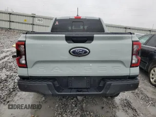 2024 Ford Ranger XLT with VIN 1FTER4GH1RLE18433, listed as a Copart auction lot 80847634 with 6,329 mi miles and Salvage Title. Bid and sale history available at carsss.com. Image 6.