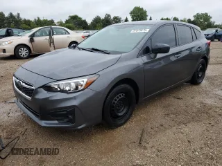 2019 Subaru Impreza with VIN 4S3GTAB63K3761832, listed as a Copart auction lot 57979675 with 75,771 mi miles and Salvage title. Bid and sale history available at DreamBid. Image 1.