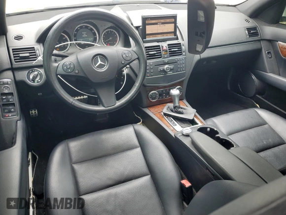 2009 Mercedes-Benz C 300 Sport with VIN WDDGF54X79R064231, listed as a Copart auction lot 58400805 with 90,789 mi miles and Salvage title. Bid and sale history available at DreamBid. Image 8.
