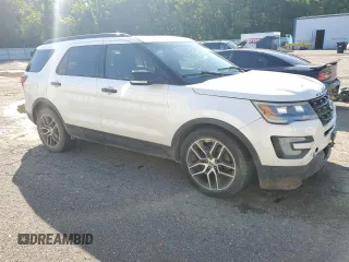 2017 Ford Explorer Sport z VIN 1FM5K8GT8HGD02987, wystawiony jako Copart lot #55646925 z przebiegiem 72 980 mil mil oraz Szkoda całkowita • Salvage title. Historia ofert i sprzedaży dostępna na DreamBid. Obrazek 4.