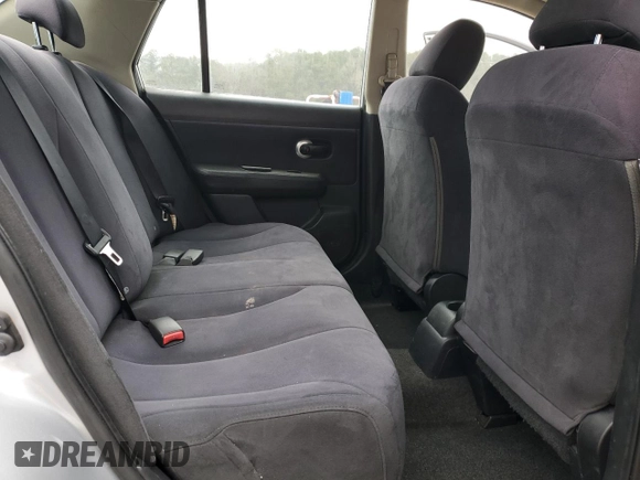 2008 Nissan Versa 1.8 S with VIN 3N1BC11E58L351603, listed as a Copart auction lot 48900765 with 245,000 mi miles and Salvage Title. Bid and sale history available at carsss.com. Image 11.