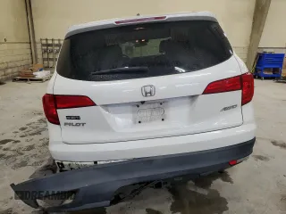 2018 Honda Pilot EX-L with VIN 5FNYF6H62JB043318, listed as a Copart auction lot 57853335 with 57,354 mi miles and Salvage title. Bid and sale history available at DreamBid. Image 6.