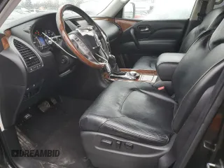 2019 Infiniti QX80 LUXE with VIN JN8AZ2NE0K9229405, listed as a Copart auction lot 78054433 with 65,108 mi miles. Bid and sale history available at carsss.com. Image 7.