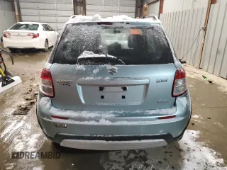 2009 Suzuki SX4 Man AWD with VIN JS2YB413996204423, listed as a Copart auction lot 88684625 with 111,432 mi miles and Salvage Title. Bid and sale history available at carsss.com. Image 6.