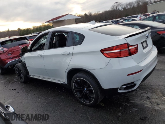 2013 BMW X6 xDrive50i z VIN 5UXFG8C52DL591043, wystawiony jako Copart lot #85150504 z przebiegiem 106 179 mil mil oraz Szkoda całkowita • Salvage title. Historia ofert i sprzedaży dostępna na DreamBid. Obrazek 2.