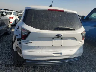 2017 Ford Escape SE with VIN 1FMCU9GD3HUB15657, listed as a Copart auction lot 49490145 with 216,645 mi miles and Salvage Title. Bid and sale history available at carsss.com. Image 6.