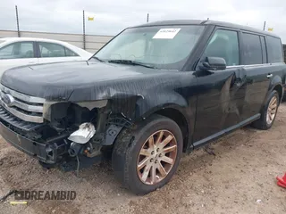2009 Ford Flex SEL z VIN 2FMDK52C59BA62579, wystawiony jako IAAI lot #42029642 z przebiegiem 214 586 mil mil oraz . Historia ofert i sprzedaży dostępna na DreamBid. Obrazek 2.