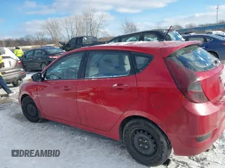2012 Hyundai Accent SE with VIN KMHCU5AEXCU052771, listed as a IAAI auction lot 41599618 with 230,152 mi miles. Bid and sale history available at carsss.com. Image 14.