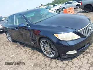 2007 Lexus LS 460 with VIN JTHBL46F075050511, listed as a IAAI auction lot 42389426 with 178,028 mi miles and . Bid and sale history available at DreamBid. Image 1.
