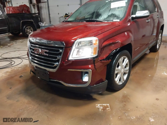 2016 GMC Terrain SLT with VIN 2GKALPEK0G6280832, listed as a IAAI auction lot 41372039 with 85,451 mi miles. Bid and sale history available at carsss.com. Image 6.