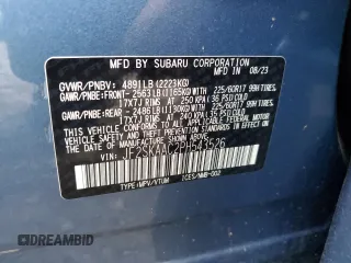 2023 Subaru Forester с VIN JF2SKAAC2PH543526, выставлен на аукционе Copart как лот 84089794 с пробегом 11 689 миль миль и Списание • Salvage title. История ставок и продаж доступна на DreamBid. Изображение 12.