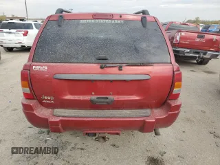 2003 Jeep Grand Cherokee Laredo z VIN 1J4GW48S73C523300, wystawiony jako Copart lot #73612503 z przebiegiem 109 570 mil mil oraz Nie do naprawy • Non repairable. Historia ofert i sprzedaży dostępna na DreamBid. Obrazek 6.