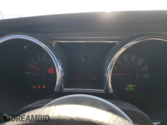 2005 Ford Mustang GT Deluxe with VIN 1ZVHT85H655199389, listed as a Copart auction lot 45215765 with 98,105 mi miles and Salvage Title. Bid and sale history available at DreamBid. Image 9.