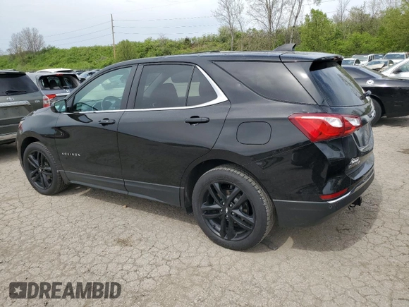 2021 Chevrolet Equinox LT with VIN 2GNAXKEV6M6110460, listed as a Copart auction lot 49271064 with 65,618 mi miles and Salvage Title. Bid and sale history available at DreamBid. Image 2.