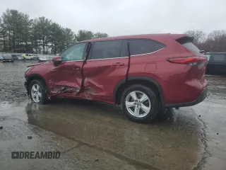 2021 Toyota Highlander Hybrid LE with VIN 5TDBBRCH1MS518064, listed as a Copart auction lot 50311555 with Not provided miles and Salvage title. Bid and sale history available at DreamBid. Image 2.