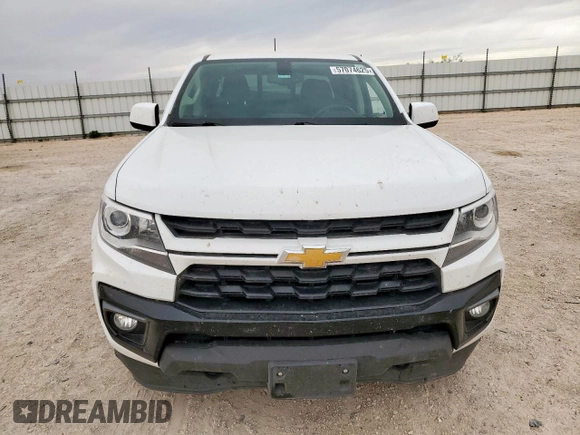 2022 Chevrolet Colorado 4WD LT with VIN 1GCGTCEN6N1306228, listed as a Copart auction lot 57074625 with 35,124 mi miles and Salvage title. Bid and sale history available at DreamBid. Image 5.