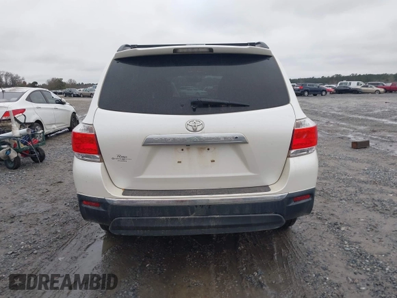 2013 Toyota Highlander with VIN 5TDZA3EH2DS035257, listed as a IAAI auction lot 41606436 with 208,721 mi miles and . Bid and sale history available at DreamBid. Image 16.