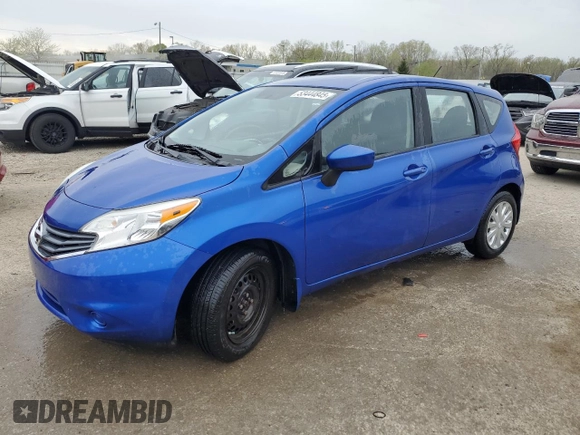 2015 Nissan Note SV with VIN 3N1CE2CP6FL438944, listed as a Copart auction lot 53444845 with 75,101 mi miles and Non repairable. Bid and sale history available at DreamBid. Image 1.