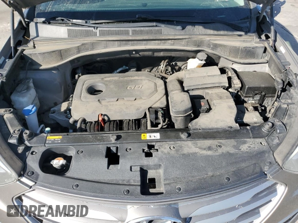 2017 Hyundai Santa Fe 2.4L with VIN 5XYZTDLB8HG382206, listed as a Copart auction lot 60691245 with 98,899 mi miles and Salvage title. Bid and sale history available at DreamBid. Image 12.