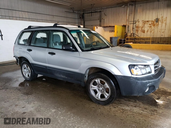2003 Subaru Forester X with VIN JF1SG63683H766576, listed as a Copart auction lot 56979463 with 147,512 mi miles and Salvage Title. Bid and sale history available at carsss.com. Image 4.