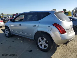 2005 Nissan Murano SE with VIN JN8AZ08TX5W328785, listed as a Copart auction lot 42456245 with 146,830 mi miles and Salvage Title. Bid and sale history available at carsss.com. Image 2.
