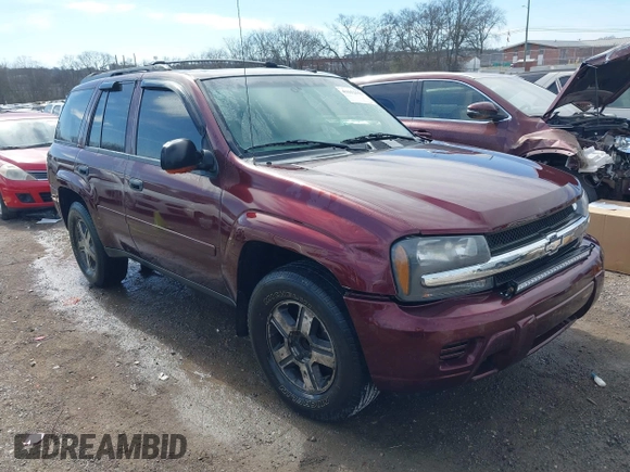 2006 Chevrolet TrailBlazer LT with VIN 1GNES13M462204650, listed as a IAAI auction lot 41652553 with 189,594 mi miles. Bid and sale history available at carsss.com. Image 1.