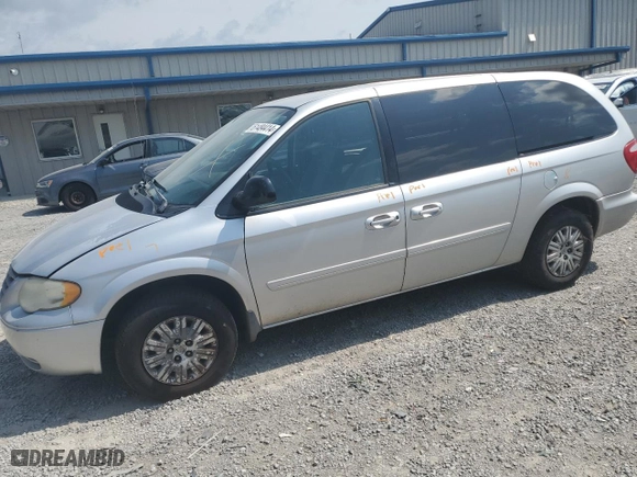 2006 Chrysler Town & Country LWB LX with VIN 2A4GP44R46R887489, listed as a Copart auction lot 61484414 with 159,810 mi miles and Salvage Title. Bid and sale history available at carsss.com. Image 1.