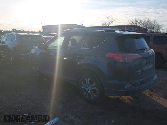 2016 Toyota RAV4 LE with VIN 2T3BFREVXGW539473, listed as a IAAI auction lot 41445624 with 116,932 mi miles. Bid and sale history available at carsss.com. Image 3.