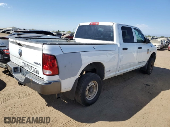 2012 Ram 2500 ST Power Wagon with VIN 3C6TD5CT1CG134883, listed as a Copart auction lot 72573654 with 191,348 mi miles and Salvage Title. Bid and sale history available at carsss.com. Image 3.