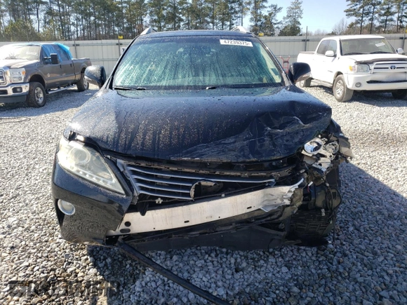 2015 Lexus RX 350 with VIN 2T2ZK1BA3FC167105, listed as a Copart auction lot 47239375 with 215,904 mi miles and Salvage Title. Bid and sale history available at carsss.com. Image 5.
