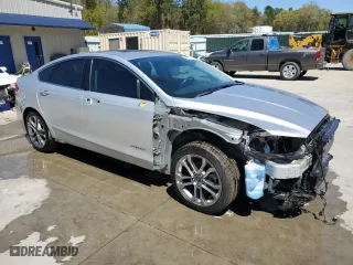 2019 Ford Fusion Hybrid Titanium with VIN 3FA6P0RU7KR206436, listed as a Copart auction lot 46141634 with 52,730 mi miles and Non Repairable. Bid and sale history available at carsss.com. Image 4.