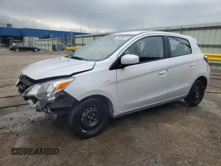 2024 Mitsubishi Mirage ES with VIN ML32AUHJ0RH021958, listed as a Copart auction lot 66258105 with 14,062 mi miles and Clean title. Bid and sale history available at DreamBid. Image 1.