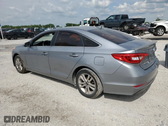 2015 Hyundai Sonata SE with VIN 5NPE24AF2FH011930, listed as a Copart auction lot 54248135 with 159,598 mi miles and Clean Title. Bid and sale history available at DreamBid. Image 2.