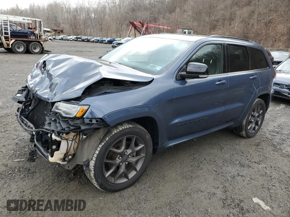 2020 Jeep Grand Cherokee Limited with VIN 1C4RJFBG5LC151291, listed as a Copart auction lot 50994485 with 44,540 mi miles and Non repairable. Bid and sale history available at DreamBid. Image 1.