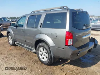 2008 Nissan Pathfinder S with VIN 5N1AR18U48C635588, listed as a IAAI auction lot 41477830 with 238,471 mi miles. Bid and sale history available at carsss.com. Image 3.