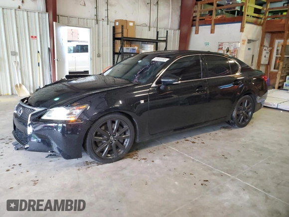 2015 Lexus GS 350 with VIN JTHBE1BL3FA001507, listed as a Copart auction lot 55955595 with 150,720 mi miles and Salvage title. Bid and sale history available at DreamBid. Image 1.