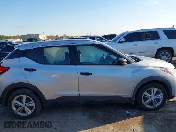 2020 Nissan Kicks S with VIN 3N1CP5BV7LL512184, listed as a IAAI auction lot 41639165 with 59,539 mi miles. Bid and sale history available at carsss.com. Image 13.