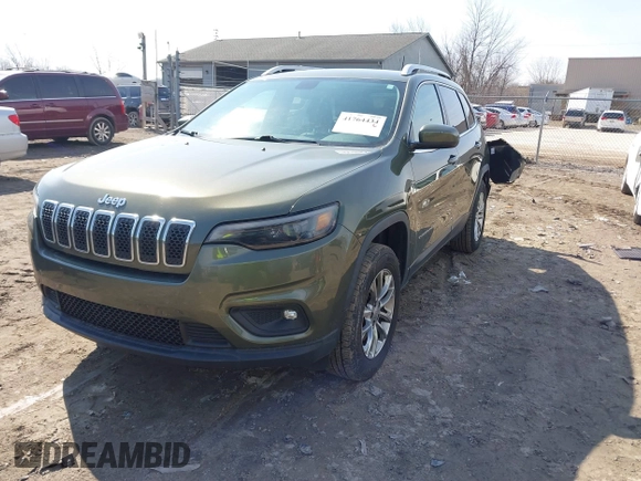 2019 Jeep Cherokee Latitude Plus with VIN 1C4PJMLB8KD146917, listed as a IAAI auction lot 41764434 with 108,104 mi miles and . Bid and sale history available at carsss.com. Image 17.